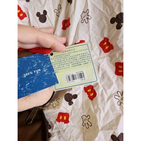 Japan Tokyo Disney Store Mickey Mouse Shopping Eco Bag Pouch - Picture 14 of 14
